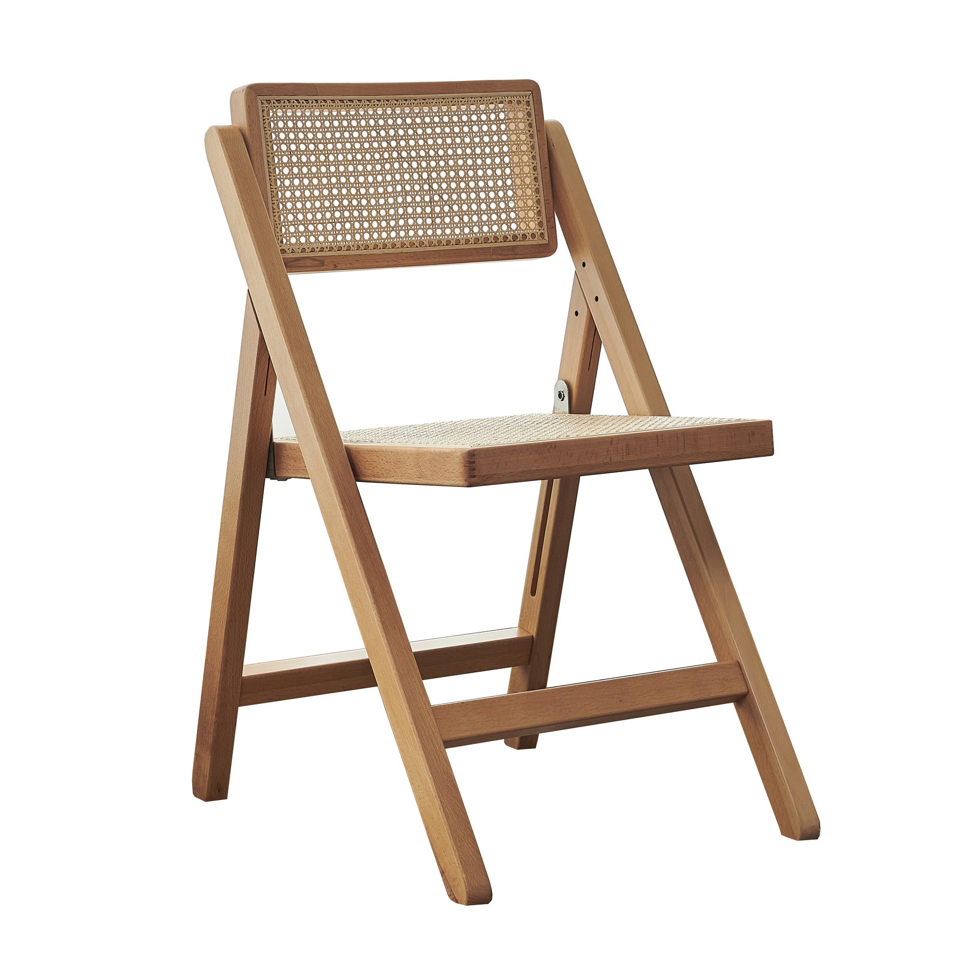 Silla lateral contemporánea con respaldo abierto, acabado mate de madera maciza, silla sin brazos