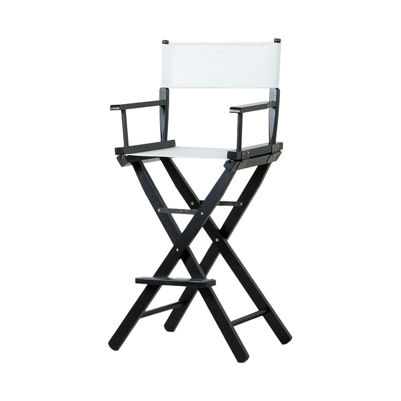 Industrial Wood 30-inch Barstools Cloth Seats Folding Counter Stool with 4 Legs