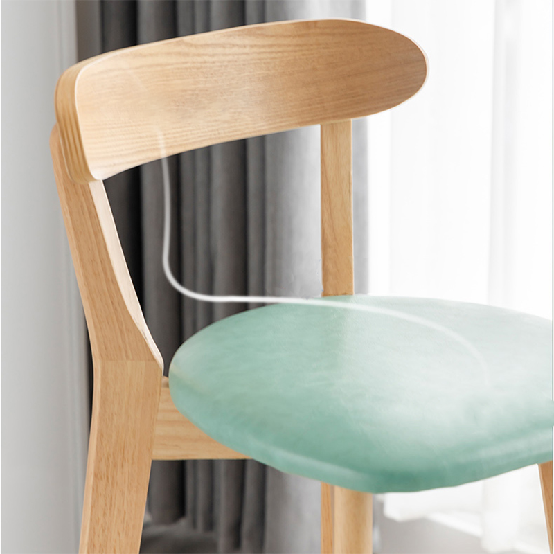 Nordisches Holz einfacher Barhocker 28 "H Indoor Tallhocker mit Polster