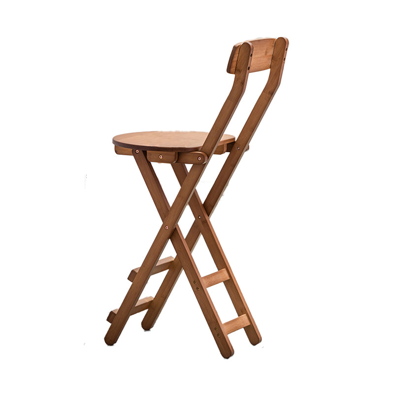 Nordic Style Armless Wood Barhocker Klapphocker für Esszimmer