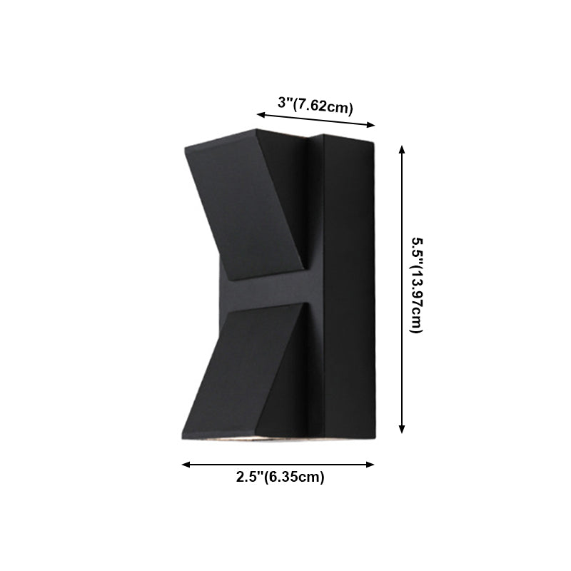 Mount mural moderne lampe Nordic Simple Wall Sconce Lightture pour intérieur extérieur