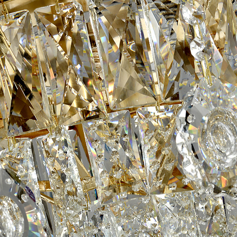 Nordic Style Chandelier Light Postmodern Style Crystal Pendant Light for Living Room