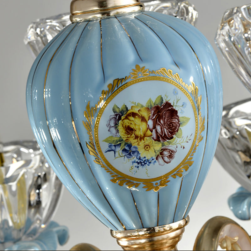 Nordic Style Chandelier Light Postmodern Style Crystal Pendant Light for Living Room