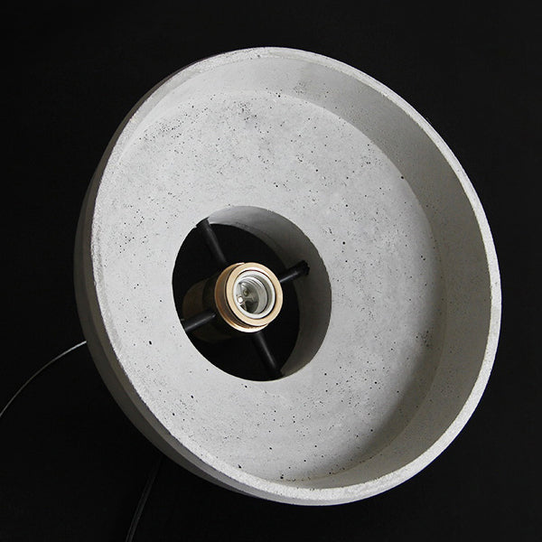 Lampe suspendue de style contemporain simple léger en ciment pour le salon Coffee Shop