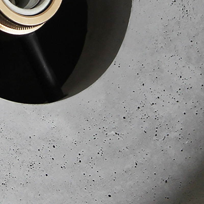 Lampe suspendue de style contemporain simple léger en ciment pour le salon Coffee Shop