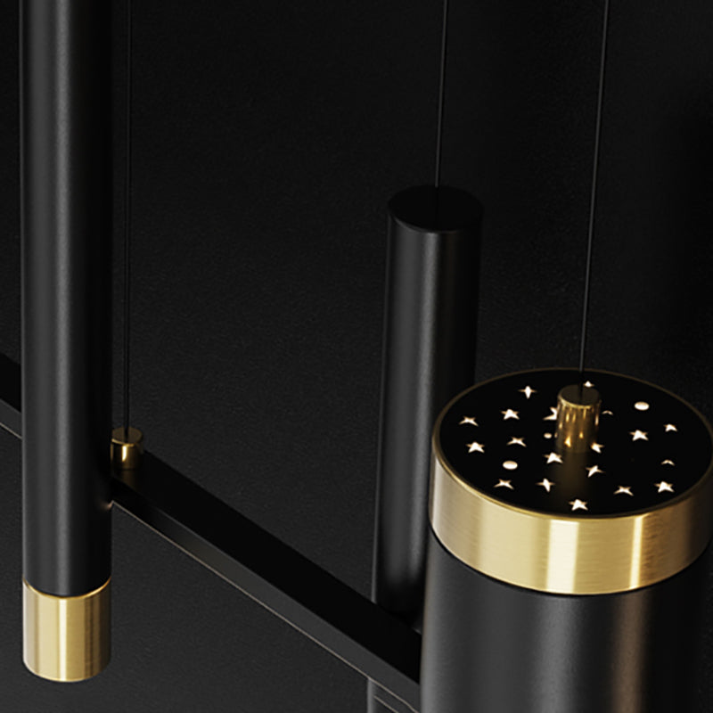 Modern Island Pendant Lamps Multi-Head Restaurant Hanging Light Fixtures