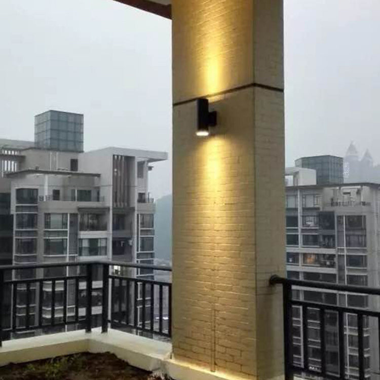 Lampe murale moderne lampe nordique simple, la teinte cylindrique, le luminaire mural pour extérieur