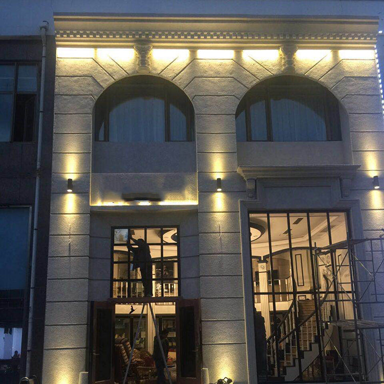 Lampe murale moderne lampe nordique simple, la teinte cylindrique, le luminaire mural pour extérieur