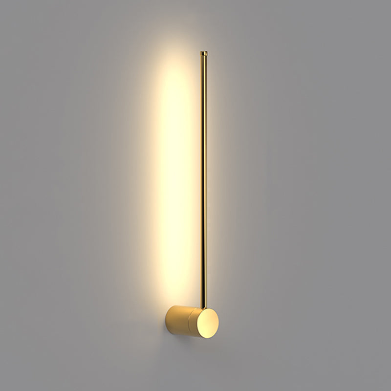 Nordic Style Aluminum Wall Sconce Strip Shape LED Wall Light for Living Room