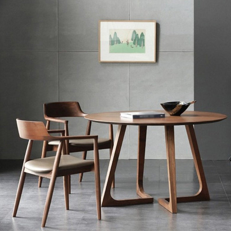 Modern 1/2/3/4/5 Pieces Dining Set Solid Wood Round Dining Furniture Set /Separate Items