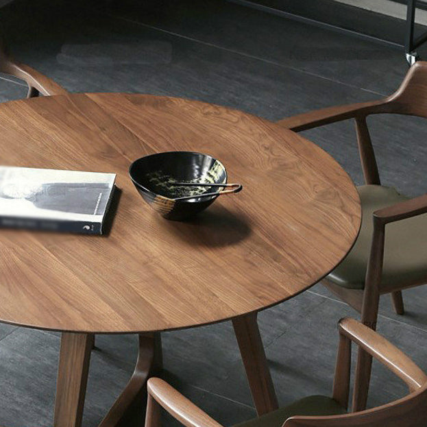 Modern 1/2/3/4/5 Pieces Dining Set Solid Wood Round Dining Furniture Set /Separate Items
