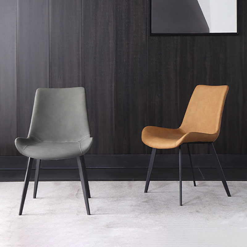 1/4/5/7 Pcs Metal Modern Dining Room Set with Rectangle Metal Base Table Dining Set