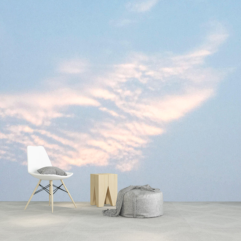 Fancy Scene Style Sky Wall Mural Wallpaper Photography Mildew Resistant Wall Art