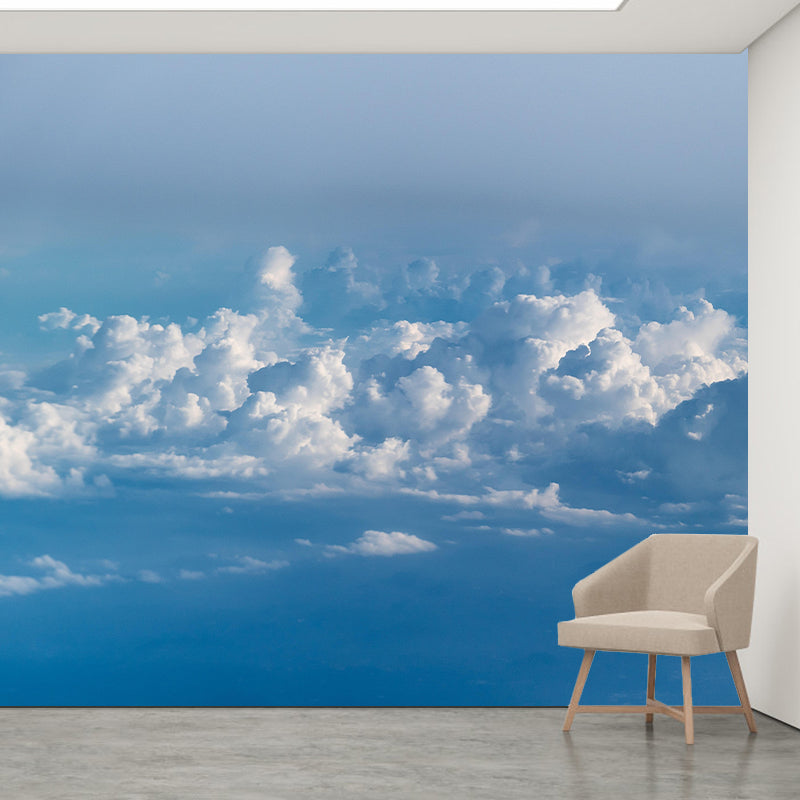 Fancy Scene Style Sky Wall Mural Wallpaper Photography Mildew Resistant Wall Art