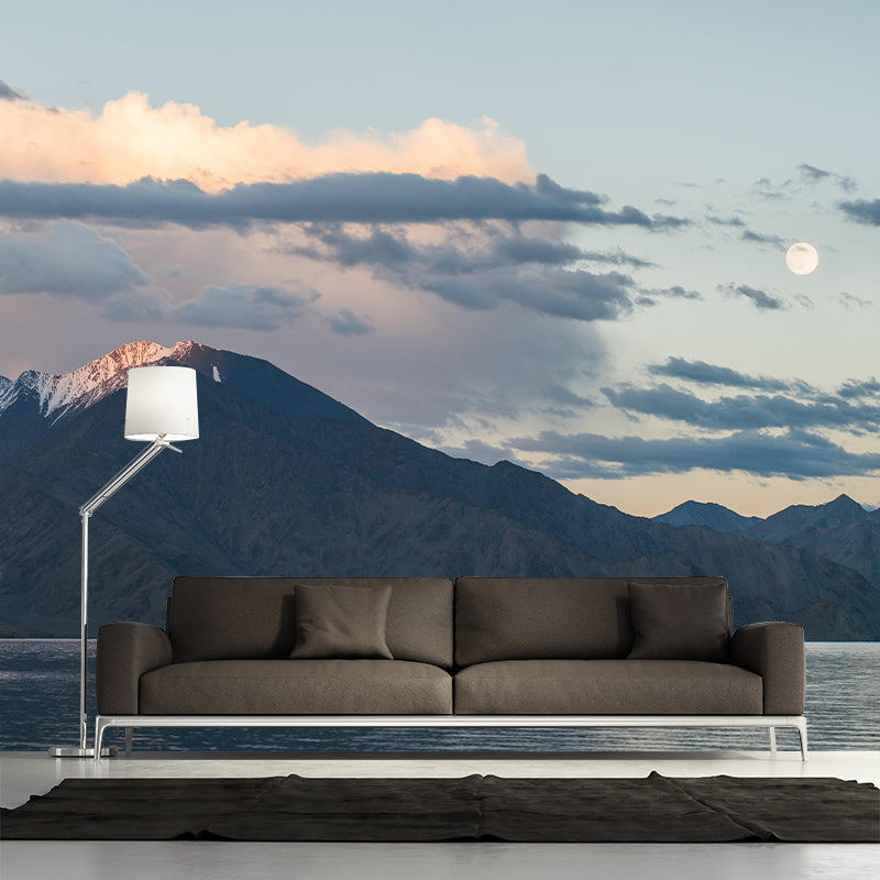 Vivid Style Mountain Wall Mural Wallpaper Photography Mildew Resistant for Home