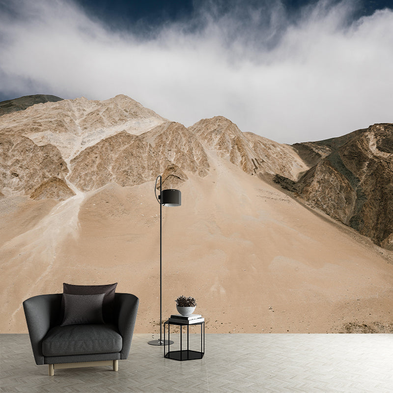 Snow Mountain Wall Mural Wallpaper Photography Mildew Resistant for Home Decor