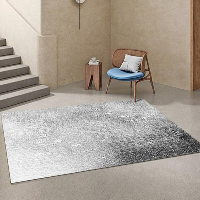 Light Pink Simple Rug Polyester Graphic Rug Non-Slip Backing Rug for Home Decor