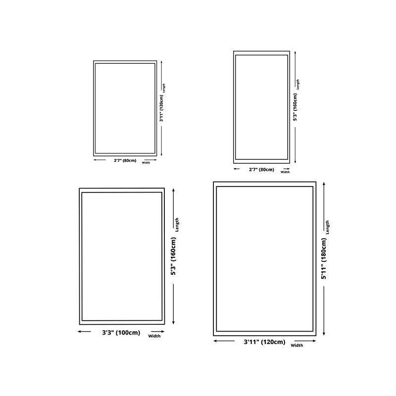 Brown Check Rug Polyester Trendy Rug Non-Slip Backing Rug for Drawing Room