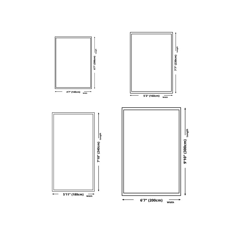 Brown Check Rug Polyester Trendy Rug Non-Slip Backing Rug for Drawing Room