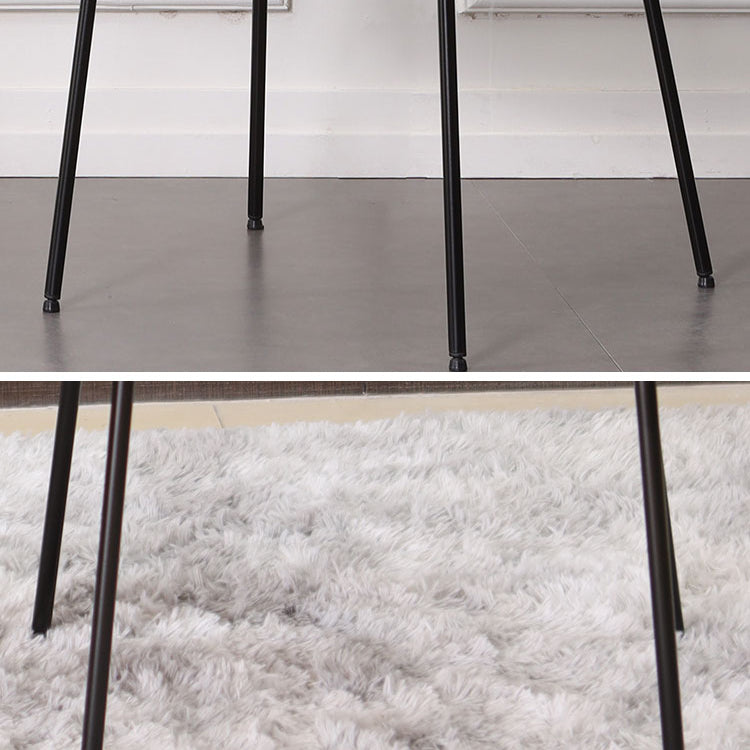 Silla industrial sin brazos para interiores y exteriores, silla de comedor con respaldo abierto de metal