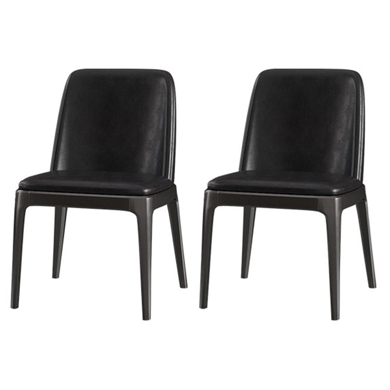 Modern 1/2/5/7 Pieces Black Dining Set Rectangle Sintered Stone Dining Table Set