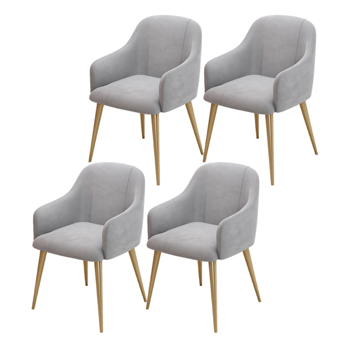 Glam 1/4/5 Pieces Round Dining Set Sintered Stone Dining Table Set for Home Use