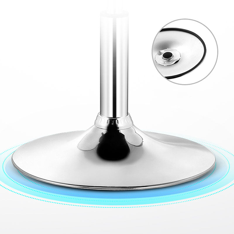 Verstelbare hoogte bekleed aan tegenste krukken Scandinavische barkrukken met chromen basis