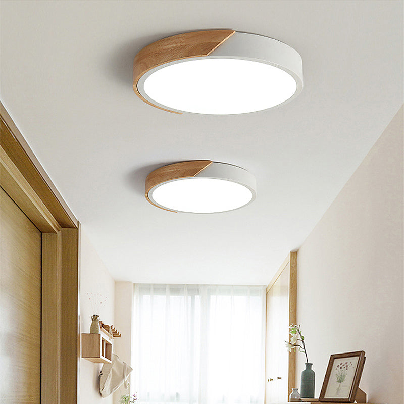 Simplicity Flush Mounted Ceiling Lights LED Flush Mount Lighting for Bedroom