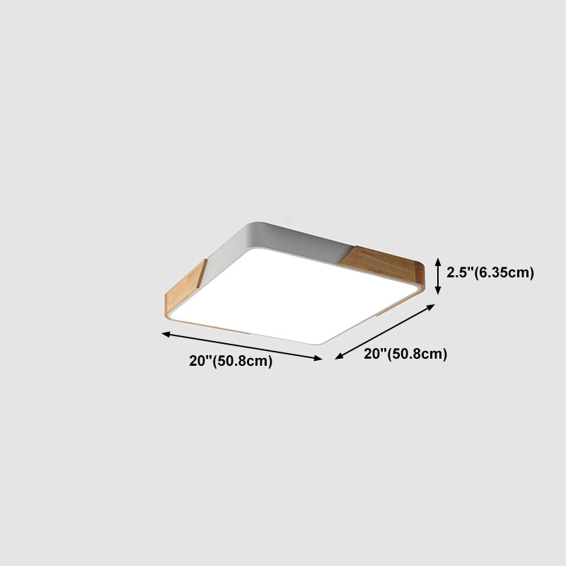 Simplicity Flush Mounted Ceiling Lights LED Flush Mount Lighting for Bedroom