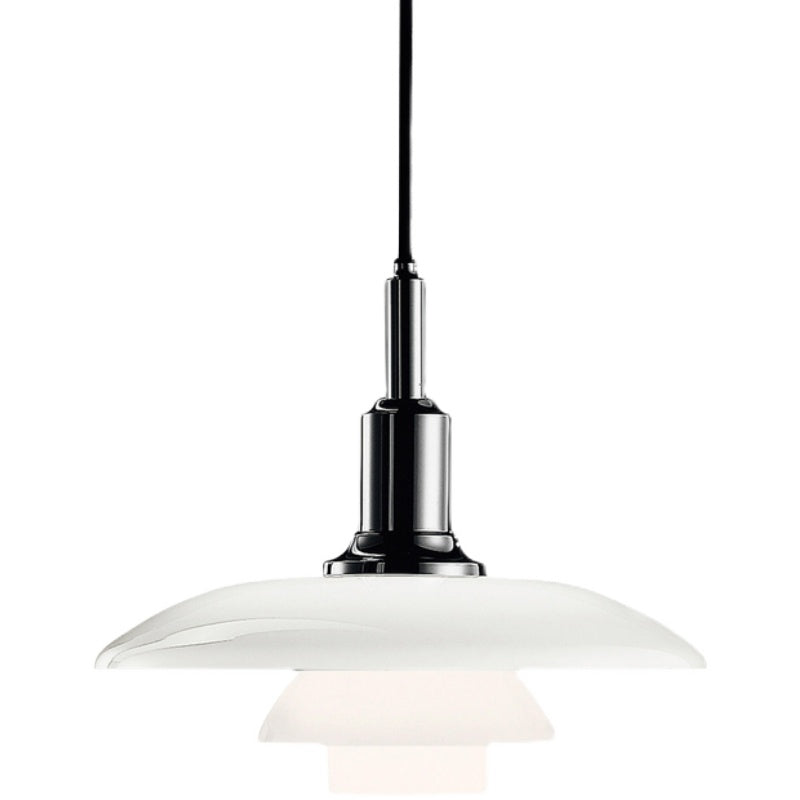 Assayeur d'éclairage pendentif en verre blanc léger en verre blanc clair