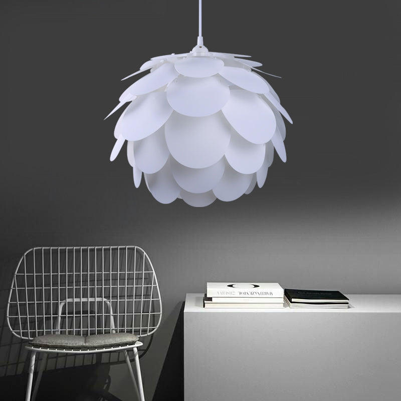 Luminaire pendentif en plastique moderne des luminaires suspendus pour la salle à manger