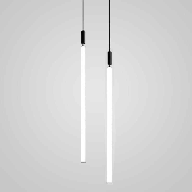 Lampe à pentence verticale en forme de bar