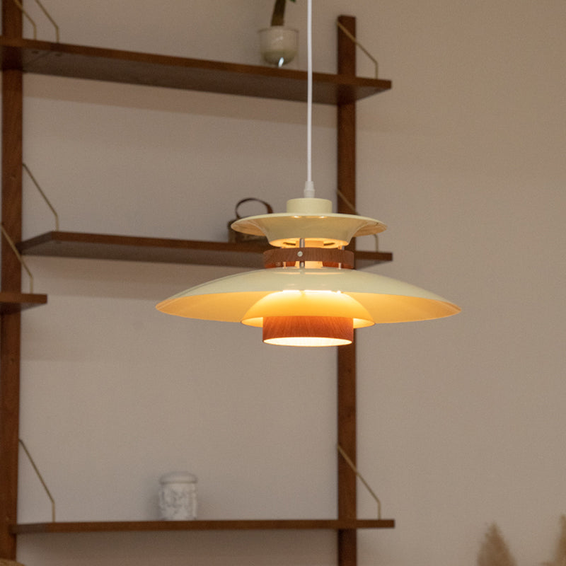 Pendre en métal contemporain Aménagement d'éclairage suspendu simple pour salle à manger