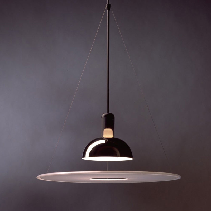 Round Hanging Light Post Modern Pendant Lighting Ayémorrat pour la salle à manger Coffee Shop