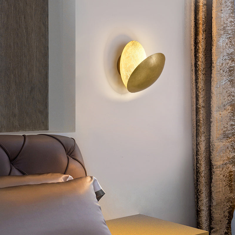 Nordische Metallwandleuchten leichte runde Formwandlicht für Wohnzimmer