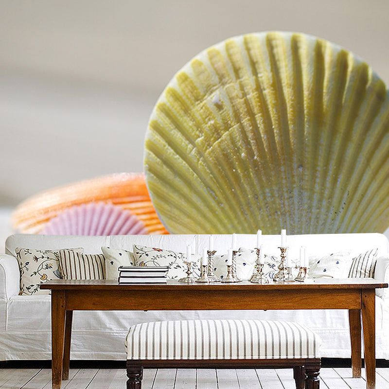 Beach Photography Mural Wallpaper Decorative Bedroom Wall Mural