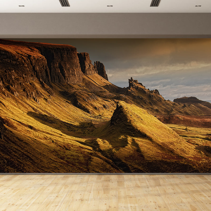 Modern Style Wall Mural Wallpaper Mountain Sitting Room Wall Mural