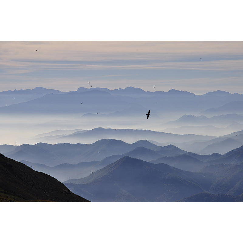 Modern Style Wall Mural Wallpaper Mountain Sitting Room Wall Mural