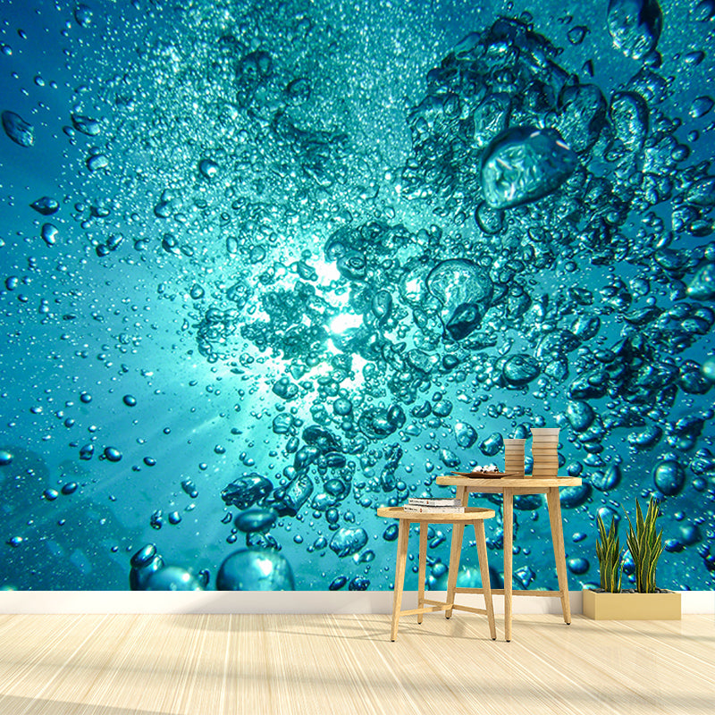 Modern Photography Mural Wallpaper Underwater Living Room Wall Mural