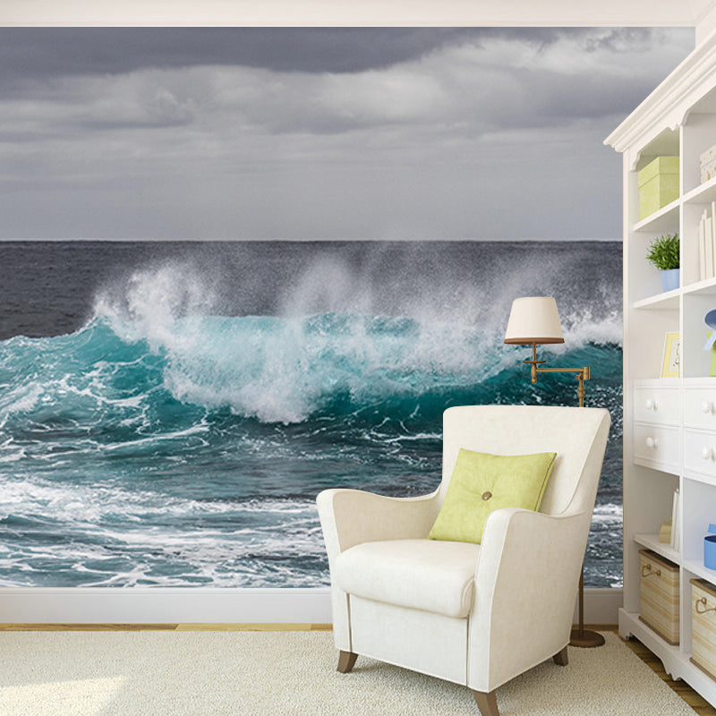 Sea Wave Wall Mural Wallpaper Photography Living Room Wall Mural