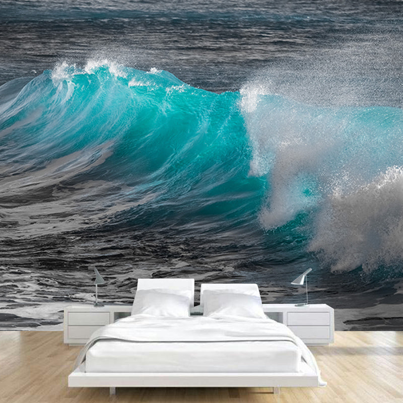 Sea Wave Wall Mural Wallpaper Photography Living Room Wall Mural