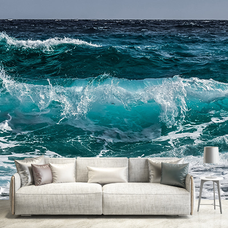 Sea Wave Wall Mural Wallpaper Photography Living Room Wall Mural