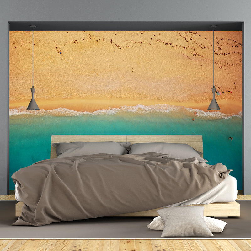 Beach Photography Environment Friendly Mural Wallpaper Bedroom Wall Mural