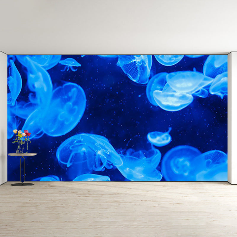 Eco-friendly Wall Mural Wallpaper Underwater World Sitting Room Wall Mural