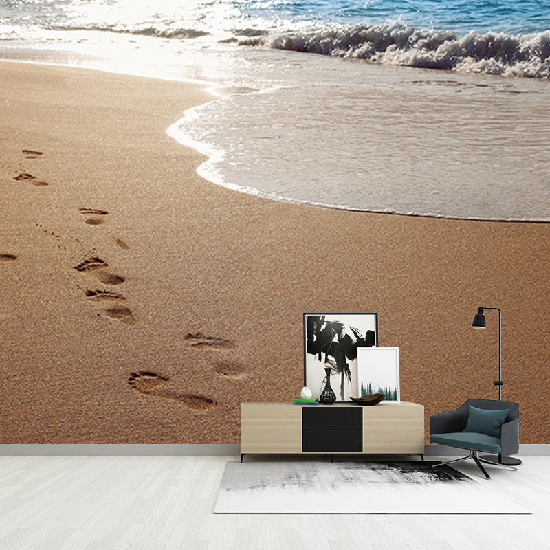 Beautiful Photography Mural Wallpaper Beach Indoor Wall Mural