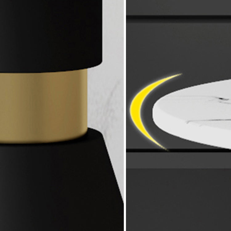 1/2/5 Pcs Metal Modern Dining Set with Round Table Dinette Set