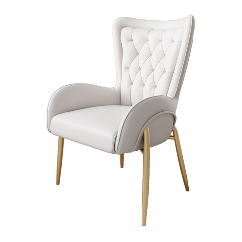 1/5 Pcs Metal Modern Dining Room Set with Round Table and Pedestal Base Dining Set