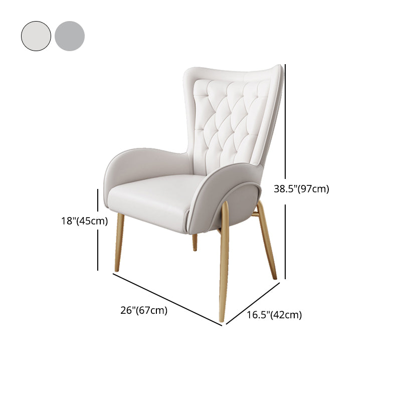 1/5 Pcs Metal Modern Dining Room Set with Round Table and Pedestal Base Dining Set