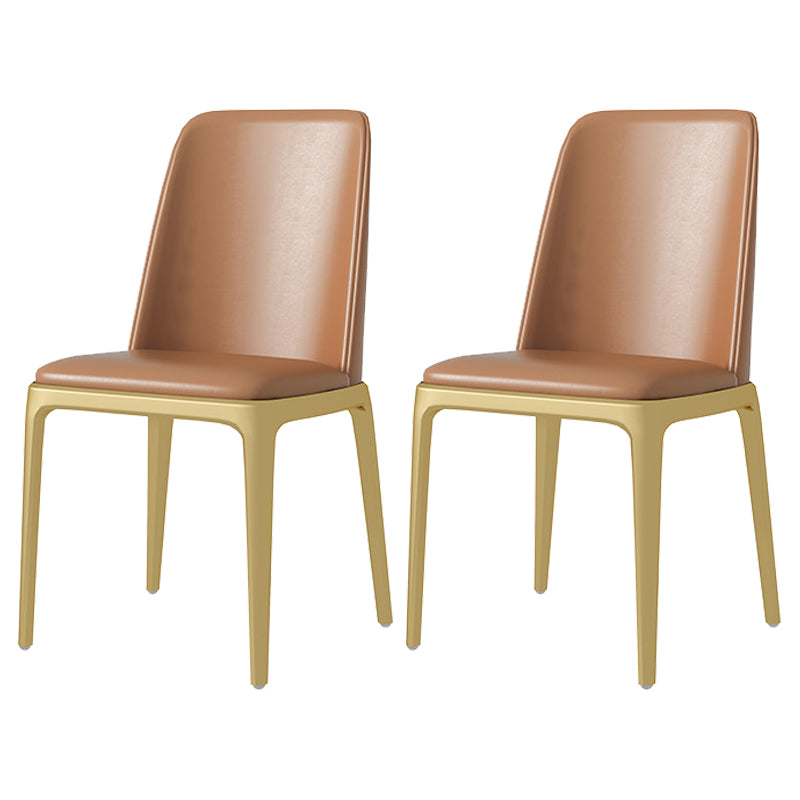 Nordic 1/2/5/7 Pieces Dining Set Sintered Stone Dining Table Set with Leather Chairs