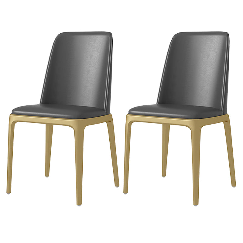 Nordic 1/2/5/7 Pieces Dining Set Sintered Stone Dining Table Set with Leather Chairs